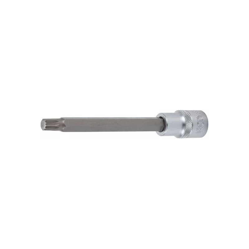 Douille à embouts | longueur 140 mm | 12,5 mm (1/2") | denture multiple intérieure (pour XZN) M9 Douille à embouts | longueur 140 mm | 12,5 mm (1/2") | denture multiple intérieure (pour XZN) M9