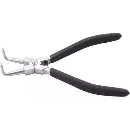 Pince à circlips | courbée | pour circlips extérieurs | 180 mm
