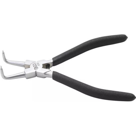 Pince à circlips | courbée | pour circlips extérieurs | 180 mm