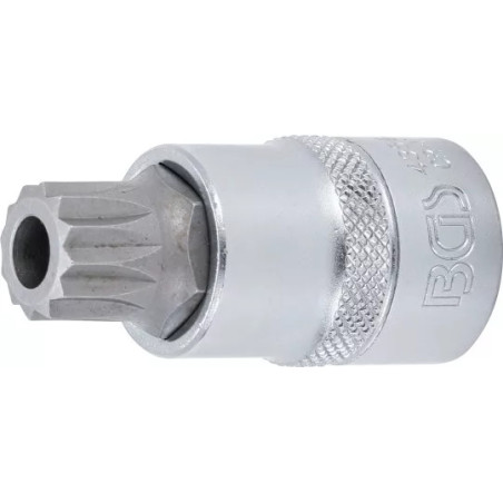 Douille à embouts | 12,5 mm (1/2") | denture multiple intérieure (pour XZN) avec perçage M16