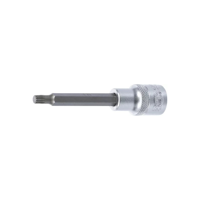 Douille à embouts | longueur 100 mm | 12,5 mm (1/2") | denture multiple intérieure (pour XZN) M6 Douille à embouts | longueur 100 mm | 12,5 mm (1/2") | denture multiple intérieure (pour XZN) M6