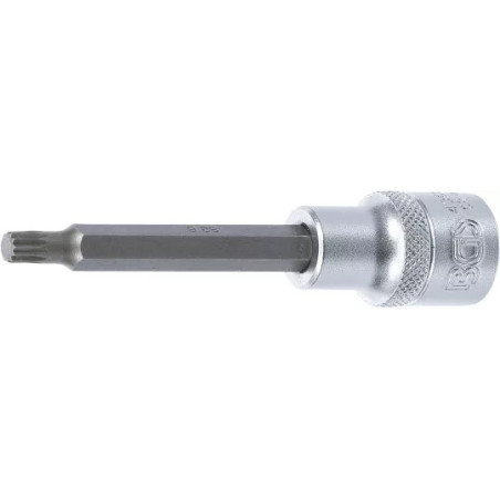 Douille à embouts | longueur 100 mm | 12,5 mm (1/2") | denture multiple intérieure (pour XZN) M6