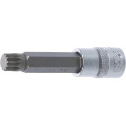 Douille à embouts | longueur 100 mm | 12,5 mm (1/2") | denture multiple intérieure (pour XZN) M14