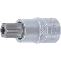 Douille à embouts | 12,5 mm (1/2") | profil T (pour Torx) avec perçage T70