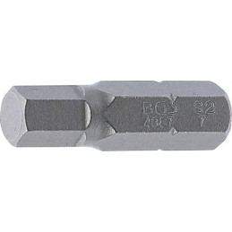 Embout | Longueur 30 mm | 8 mm (5/16") | six pans intérieurs 7 mm