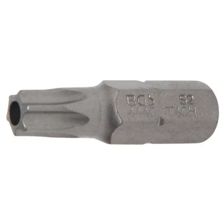 Embout | Longueur 30 mm | 8 mm (5/16") | profil T (pour Torx) avec perçage T40