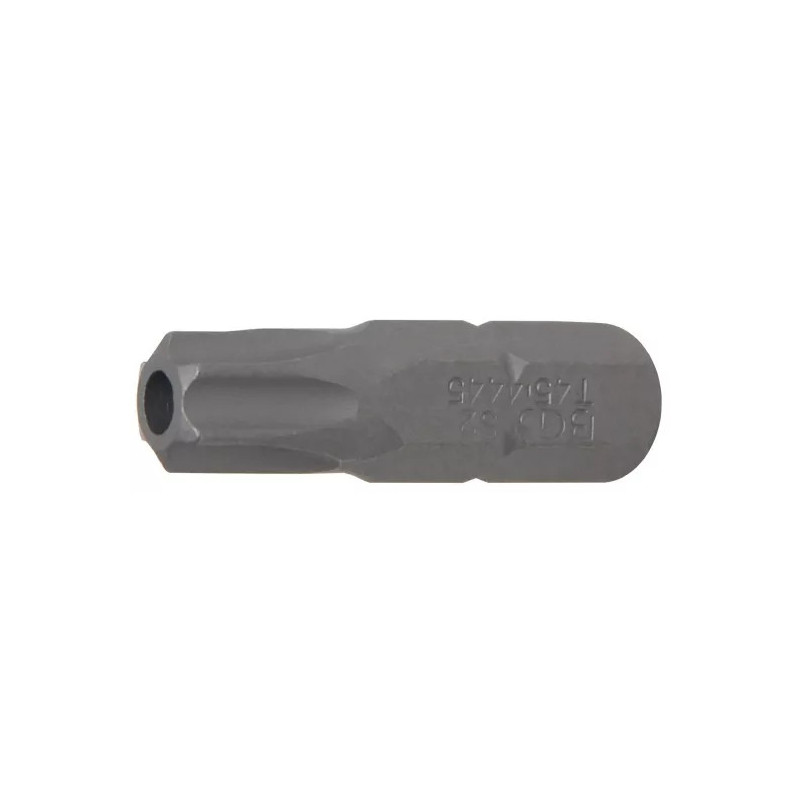 Embout | Longueur 30 mm | 8 mm (5/16") | profil T (pour Torx) avec perçage T45 Embout | Longueur 30 mm | 8 mm (5/16") | profil T (pour Torx) avec perçage T45