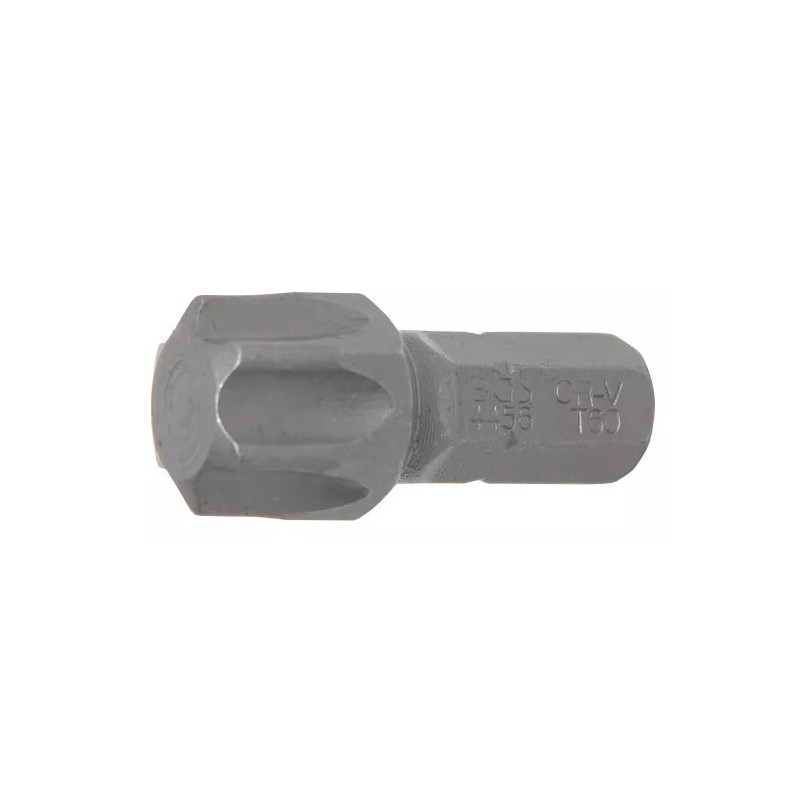 Embout | Longueur 30 mm | 8 mm (5/16") | profil T (pour Torx) T60 Embout | Longueur 30 mm | 8 mm (5/16") | profil T (pour Torx) T60