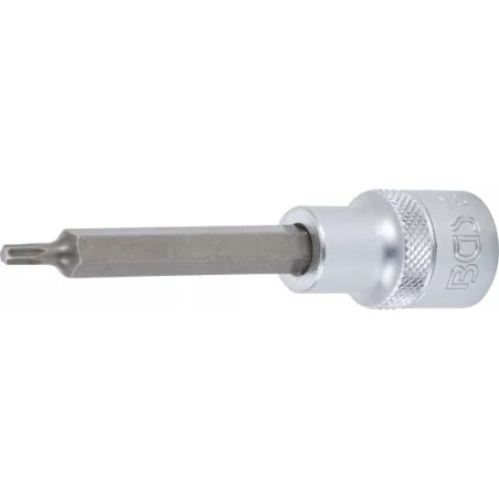Douille à embouts | longueur 100 mm | 12,5 mm (1/2") | profil T (pour Torx) T20