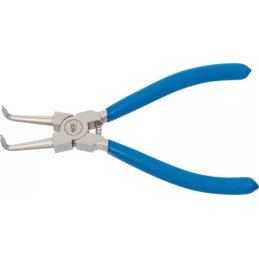 Pince pour circlips | coudée | pour circlips intérieurs | 175 mm
