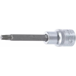 Douille à embouts | longueur 100 mm | 12,5 mm (1/2") | profil T (pour Torx) T40