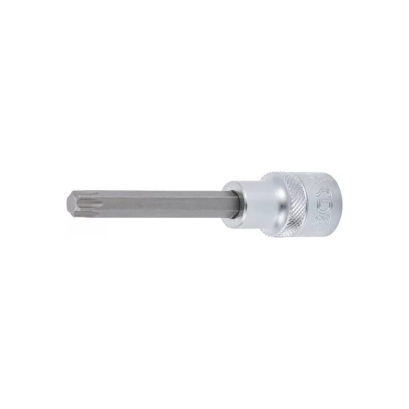 Douille à embouts | longueur 100 mm | 12,5 mm (1/2") | profil T (pour Torx) T50 Douille à embouts | longueur 100 mm | 12,5 mm (1/2") | profil T (pour Torx) T50