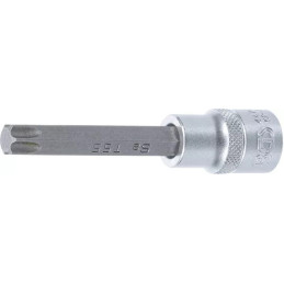 Douille à embouts | longueur 100 mm | 12,5 mm (1/2") | profil T (pour Torx) T55