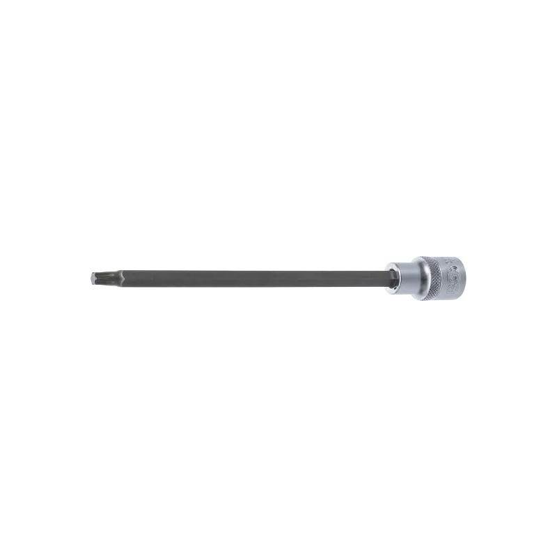 Douille à embouts | longueur 200 mm | 12,5 mm (1/2") | profil T (pour Torx) T40 Douille à embouts | longueur 200 mm | 12,5 mm (1/2") | profil T (pour Torx) T40