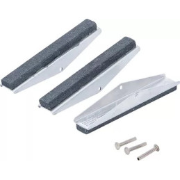 Pierres de rechange pour art. 1157 | mâchoires 100 mm | K 180 | 3 pièces