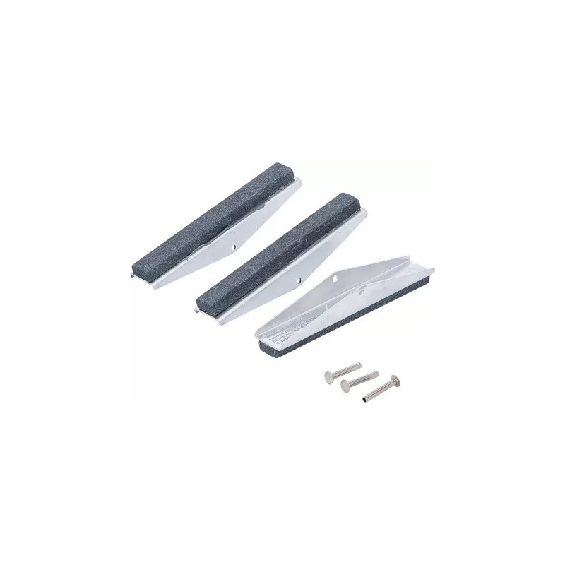 Pierres de rechange pour art. 1157 | mâchoires 100 mm | K 180 | 3 pièces Pierres de rechange pour art. 1157 | mâchoires 100 mm | K 180 | 3 pièces