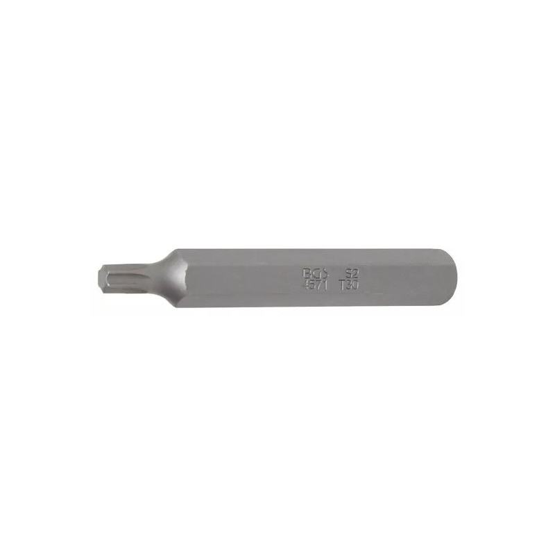 Embout | Longueur 75 mm | 10 mm (3/8") | profil T (pour Torx) T30 Embout | Longueur 75 mm | 10 mm (3/8") | profil T (pour Torx) T30