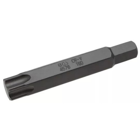 Embout | Longueur 75 mm | 10 mm | profil T (pour Torx) T60