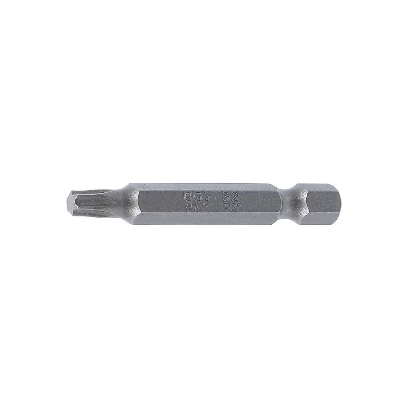 Embout | Longueur 50 mm | 6,3 mm (1/4") | profil T (pour Torx) T25 Embout | Longueur 50 mm | 6,3 mm (1/4") | profil T (pour Torx) T25