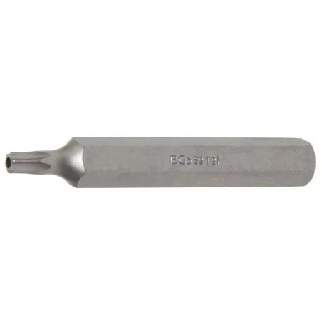 Embout | Longueur 75 mm | 10 mm (3/8") | profil T (pour Torx) avec perçage T27
