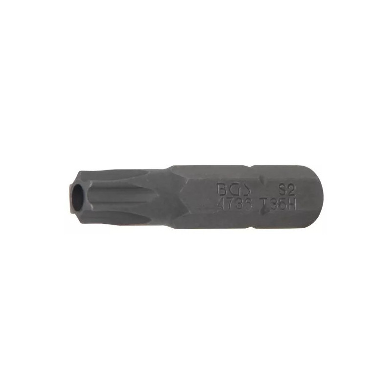 Embout | Longueur 30 mm | 6,3 mm (1/4") | profil T (pour Torx) avec perçage T35