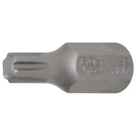 Embout | Longueur 30 mm | 10 mm (3/8") | profil cannelé (pour RIBE) M7