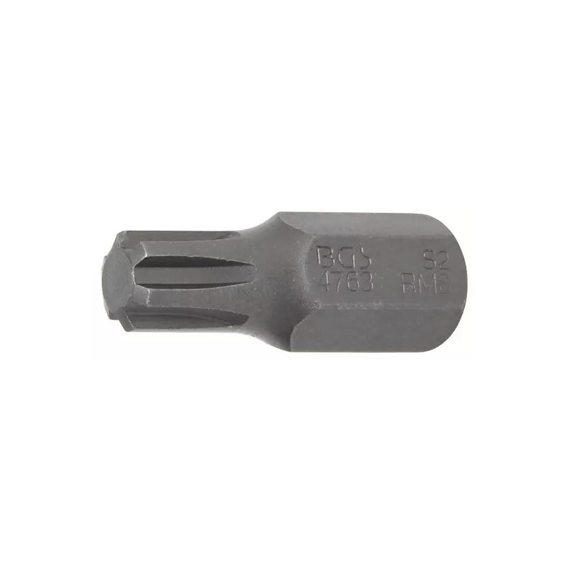 Embout | Longueur 30 mm | 10 mm (3/8") | profil cannelé (pour RIBE) M8 Embout | Longueur 30 mm | 10 mm (3/8") | profil cannelé (pour RIBE) M8
