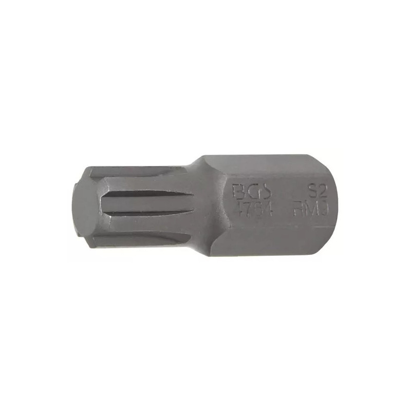 Embout | Longueur 30 mm | 10 mm (3/8") | profil cannelé (pour RIBE) M9 Embout | Longueur 30 mm | 10 mm (3/8") | profil cannelé (pour RIBE) M9