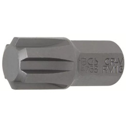 Embout | Longueur 30 mm | 10 mm (3/8") | profil cannelé (pour RIBE) M13