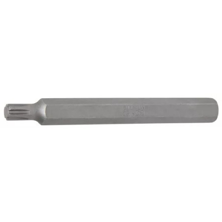 Douilles à embouts | Longueur 100 mm | 10 mm (3/8") | profil cannelé (pour RIBE) M7