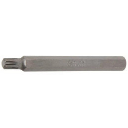 Douilles à embouts | Longueur 100 mm | 10 mm (3/8") | profil cannelé (pour RIBE) M8