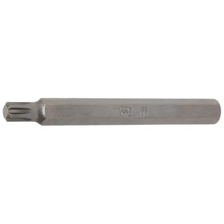 Douilles à embouts | Longueur 100 mm | 10 mm (3/8") | profil cannelé (pour RIBE) M8