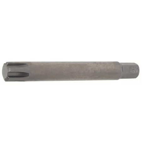 Douilles à embouts | Longueur 100 mm | 10 mm (3/8") | profil cannelé (pour RIBE) M13