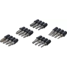Jeu d’embouts | 6,3 mm (1/4") | 20 pièces