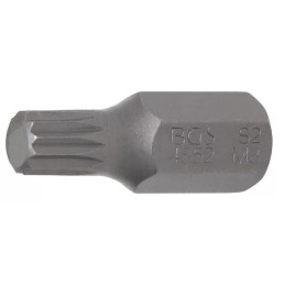 Embout | Longueur 30 mm | 10 mm (3/8") | denture multiple intérieure (pour XZN) M8