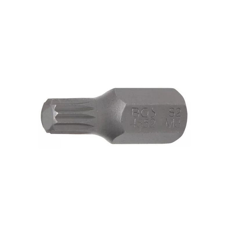 Embout | Longueur 30 mm | 10 mm (3/8") | denture multiple intérieure (pour XZN) M8 Embout | Longueur 30 mm | 10 mm (3/8") | denture multiple intérieure (pour XZN) M8
