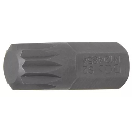Embout | Longueur 30 mm | 10 mm (3/8") | denture multiple intérieure (pour XZN) M12