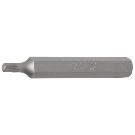 Embout | Longueur 75 mm | 10 mm (3/8") | denture multiple intérieure (pour XZN) M5