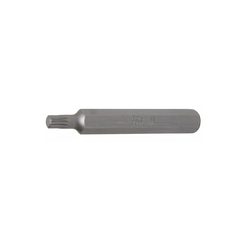 Embout | Longueur 75 mm | 10 mm (3/8") | denture multiple intérieure (pour XZN) M6