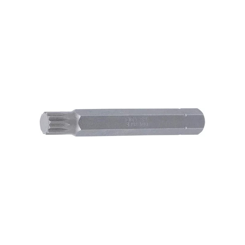 Embout | Longueur 75 mm | 10 mm (3/8") | denture multiple intérieure (pour XZN) M10 Embout | Longueur 75 mm | 10 mm (3/8") | denture multiple intérieure (pour XZN) M10