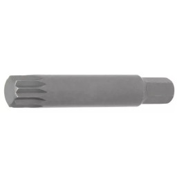 Embout | Longueur 75 mm | 10 mm (3/8") | denture multiple intérieure (pour XZN) M14