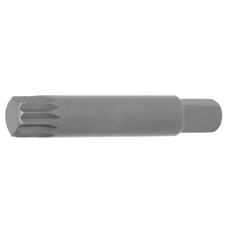 Embout | Longueur 75 mm | 10 mm (3/8") | denture multiple intérieure (pour XZN) M14