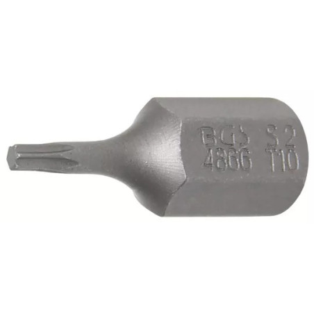 Embout | Longueur 30 mm | 10 mm (3/8") | profil T (pour Torx) T10