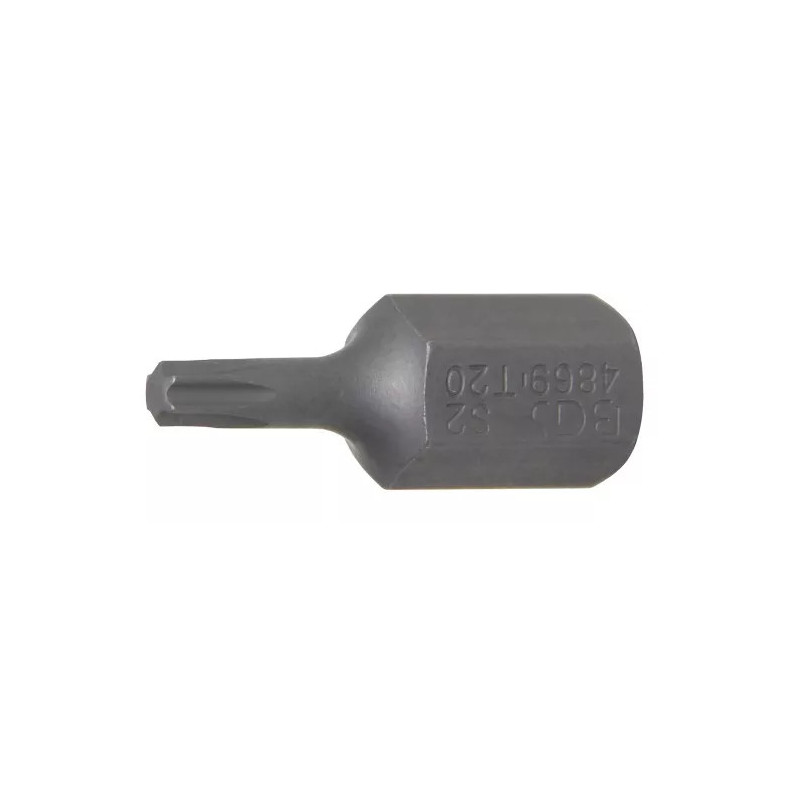 Embout | Longueur 30 mm | 10 mm (3/8") | profil T (pour Torx) T20 Embout | Longueur 30 mm | 10 mm (3/8") | profil T (pour Torx) T20
