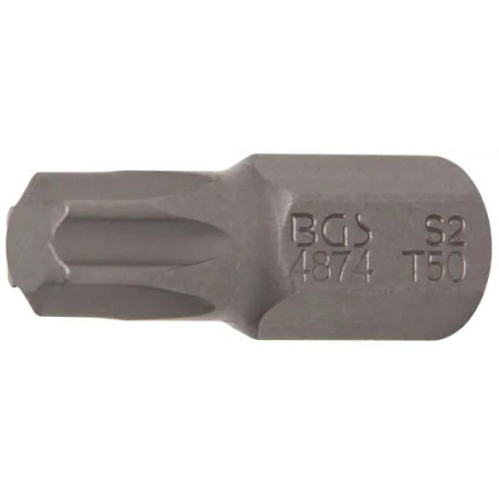 Embout | Longueur 30 mm | 10 mm (3/8") | profil T (pour Torx) T50