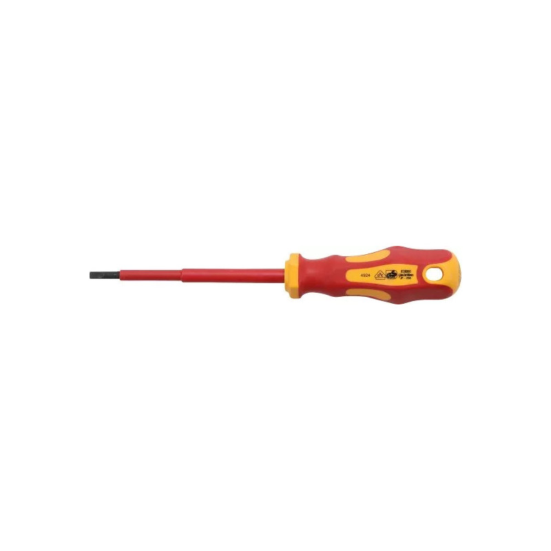Tournevis VDE | fente 4 mm | longueur de la lame 100 mm Tournevis VDE | fente 4 mm | longueur de la lame 100 mm