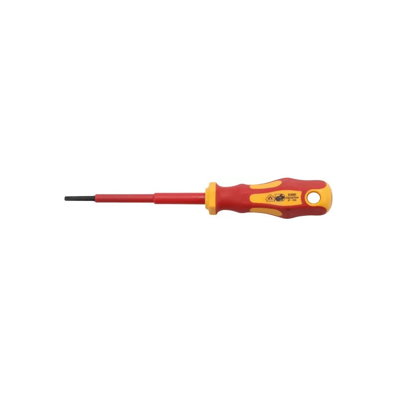 Tournevis VDE | fente 3 mm | longueur de la lame 75 mm Tournevis VDE | fente 3 mm | longueur de la lame 75 mm