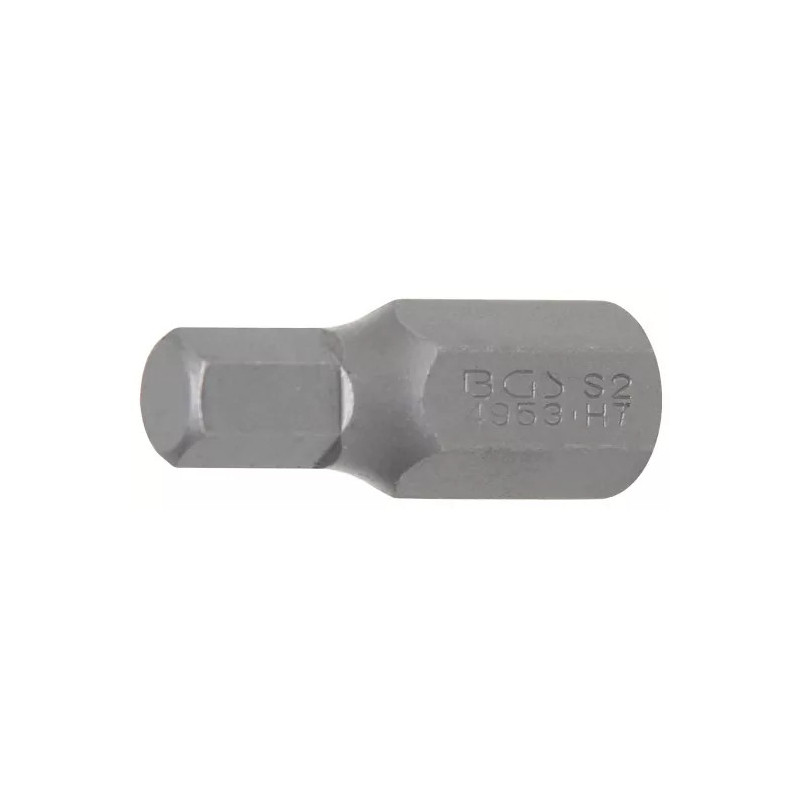 Embout | Longueur 30 mm | 10 mm (3/8") | six pans intérieurs 7 mm Embout | Longueur 30 mm | 10 mm (3/8") | six pans intérieurs 7 mm