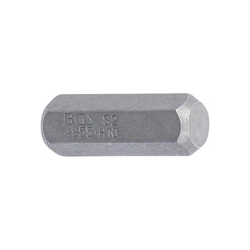 Embout | Longueur 30 mm | 10 mm (3/8") | six pans intérieurs 10 mm Embout | Longueur 30 mm | 10 mm (3/8") | six pans intérieurs 10 mm