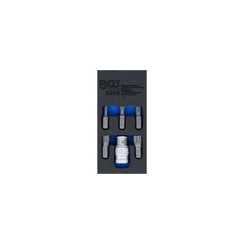 Jeu d’embouts | 10 mm (3/8") | denture multiple intérieure (pour XZN) | 6 pièces Jeu d’embouts | 10 mm (3/8") | denture multiple intérieure (pour XZN) | 6 pièces